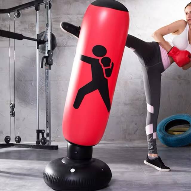 Sac de Boxe Gonflable 160cm: Pour Enfants et Adultes, Libre et Résistant